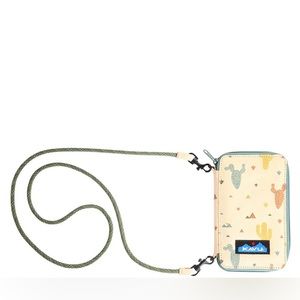 Kavu Go Time Bi-fold Crossbody - Desert Sun print NWT